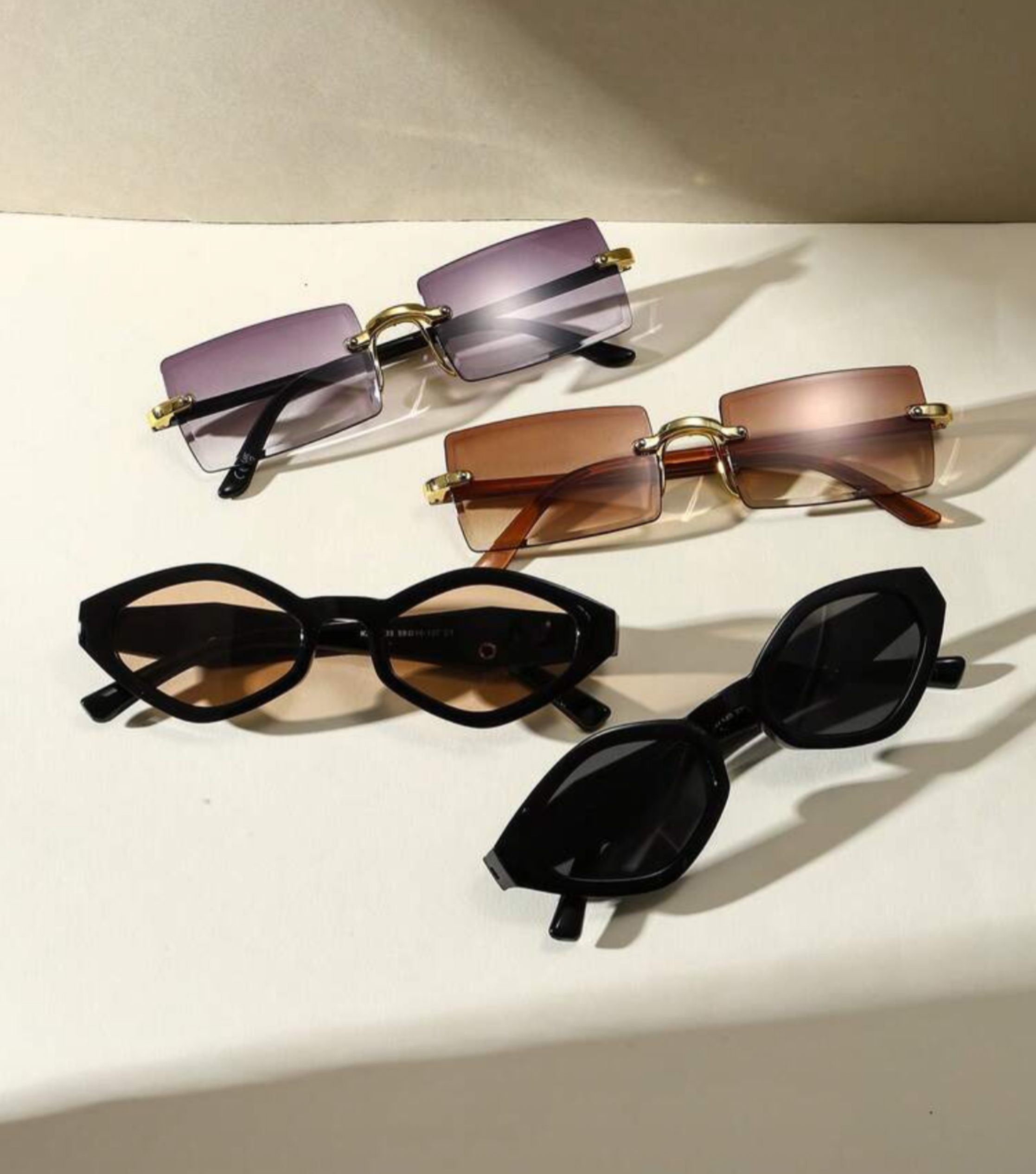 Conjunto de óculos de sol