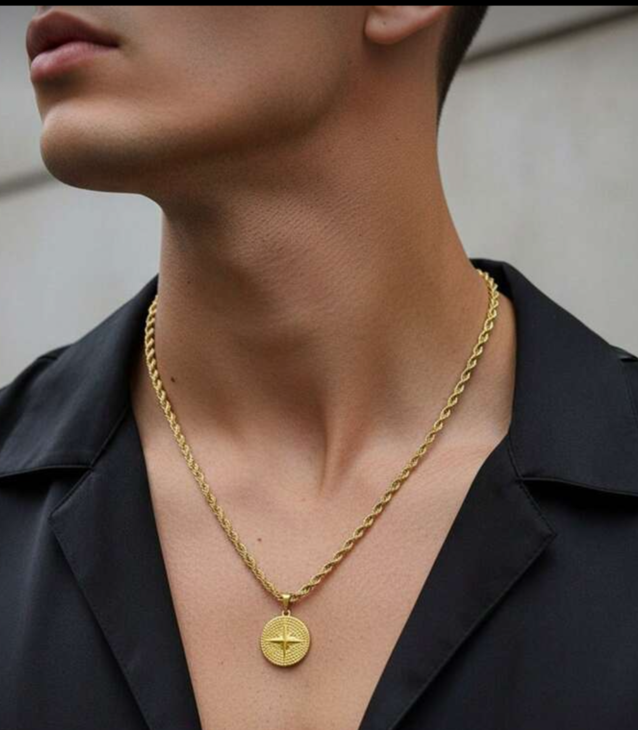 Colar masculino 