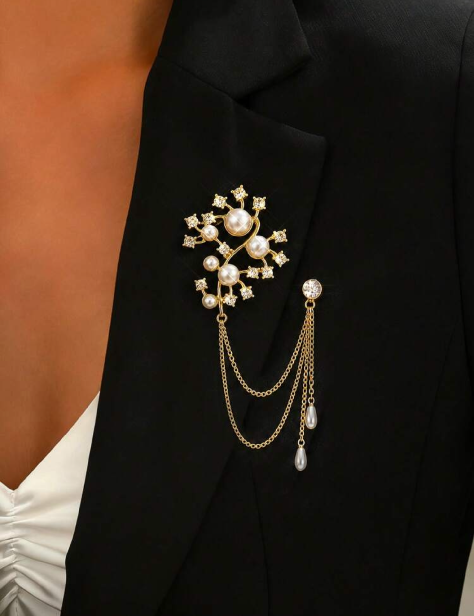 Broche elegante 